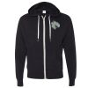 Unisex Heathered French Terry Full-Zip Hooded Sweatshirt Thumbnail