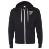 Unisex Heathered French Terry Full-Zip Hooded Sweatshirt Thumbnail