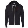 Unisex Heathered French Terry Full-Zip Hooded Sweatshirt Thumbnail