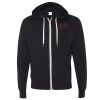 Unisex Heathered French Terry Full-Zip Hooded Sweatshirt Thumbnail