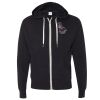 Unisex Heathered French Terry Full-Zip Hooded Sweatshirt Thumbnail