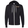 Unisex Heathered French Terry Full-Zip Hooded Sweatshirt Thumbnail