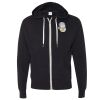 Unisex Heathered French Terry Full-Zip Hooded Sweatshirt Thumbnail