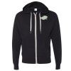 Unisex Heathered French Terry Full-Zip Hooded Sweatshirt Thumbnail