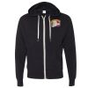 Unisex Heathered French Terry Full-Zip Hooded Sweatshirt Thumbnail