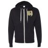 Unisex Heathered French Terry Full-Zip Hooded Sweatshirt Thumbnail