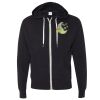 Unisex Heathered French Terry Full-Zip Hooded Sweatshirt Thumbnail
