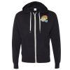 Unisex Heathered French Terry Full-Zip Hooded Sweatshirt Thumbnail