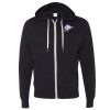 Unisex Heathered French Terry Full-Zip Hooded Sweatshirt Thumbnail