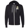 Unisex Heathered French Terry Full-Zip Hooded Sweatshirt Thumbnail