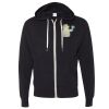 Unisex Heathered French Terry Full-Zip Hooded Sweatshirt Thumbnail