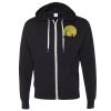 Unisex Heathered French Terry Full-Zip Hooded Sweatshirt Thumbnail