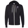 Unisex Heathered French Terry Full-Zip Hooded Sweatshirt Thumbnail