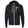Unisex Heathered French Terry Full-Zip Hooded Sweatshirt Thumbnail