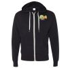 Unisex Heathered French Terry Full-Zip Hooded Sweatshirt Thumbnail