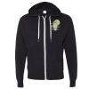 Unisex Heathered French Terry Full-Zip Hooded Sweatshirt Thumbnail