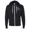 Unisex Heathered French Terry Full-Zip Hooded Sweatshirt Thumbnail
