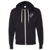 Unisex Heathered French Terry Full-Zip Hooded Sweatshirt Thumbnail