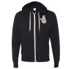 Unisex Heathered French Terry Full-Zip Hooded Sweatshirt Thumbnail