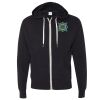 Unisex Heathered French Terry Full-Zip Hooded Sweatshirt Thumbnail
