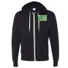 Unisex Heathered French Terry Full-Zip Hooded Sweatshirt Thumbnail