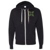 Unisex Heathered French Terry Full-Zip Hooded Sweatshirt Thumbnail