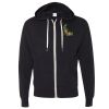 Unisex Heathered French Terry Full-Zip Hooded Sweatshirt Thumbnail