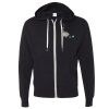 Unisex Heathered French Terry Full-Zip Hooded Sweatshirt Thumbnail