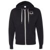 Unisex Heathered French Terry Full-Zip Hooded Sweatshirt Thumbnail