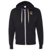 Unisex Heathered French Terry Full-Zip Hooded Sweatshirt Thumbnail