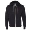 Unisex Heathered French Terry Full-Zip Hooded Sweatshirt Thumbnail