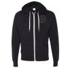 Unisex Heathered French Terry Full-Zip Hooded Sweatshirt Thumbnail