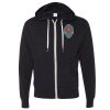 Unisex Heathered French Terry Full-Zip Hooded Sweatshirt Thumbnail