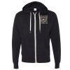 Unisex Heathered French Terry Full-Zip Hooded Sweatshirt Thumbnail