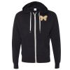 Unisex Heathered French Terry Full-Zip Hooded Sweatshirt Thumbnail