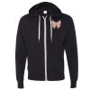 Unisex Heathered French Terry Full-Zip Hooded Sweatshirt Thumbnail