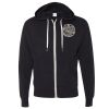 Unisex Heathered French Terry Full-Zip Hooded Sweatshirt Thumbnail