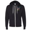 Unisex Heathered French Terry Full-Zip Hooded Sweatshirt Thumbnail