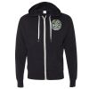Unisex Heathered French Terry Full-Zip Hooded Sweatshirt Thumbnail