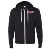 Unisex Heathered French Terry Full-Zip Hooded Sweatshirt Thumbnail