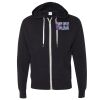 Unisex Heathered French Terry Full-Zip Hooded Sweatshirt Thumbnail