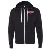 Unisex Heathered French Terry Full-Zip Hooded Sweatshirt Thumbnail