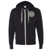 Unisex Heathered French Terry Full-Zip Hooded Sweatshirt Thumbnail