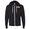 Unisex Heathered French Terry Full-Zip Hooded Sweatshirt Thumbnail