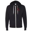Unisex Heathered French Terry Full-Zip Hooded Sweatshirt Thumbnail
