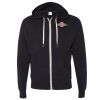 Unisex Heathered French Terry Full-Zip Hooded Sweatshirt Thumbnail