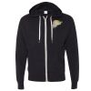 Unisex Heathered French Terry Full-Zip Hooded Sweatshirt Thumbnail