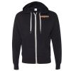 Unisex Heathered French Terry Full-Zip Hooded Sweatshirt Thumbnail