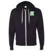 Unisex Heathered French Terry Full-Zip Hooded Sweatshirt Thumbnail