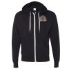 Unisex Heathered French Terry Full-Zip Hooded Sweatshirt Thumbnail
